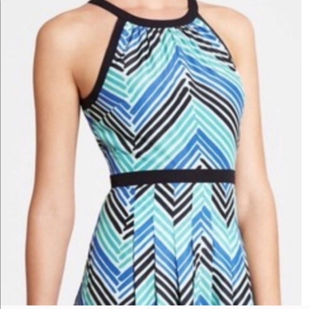 Ann Taylor Chevron Maxi Dress - Picture 10 of 10